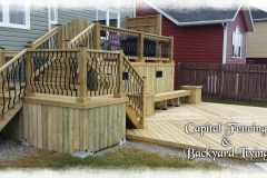 10x18 Upper Deck. Lower Patio 10x20