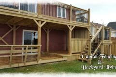 Top & Bottom Deck's with privacy spot for the hot tub